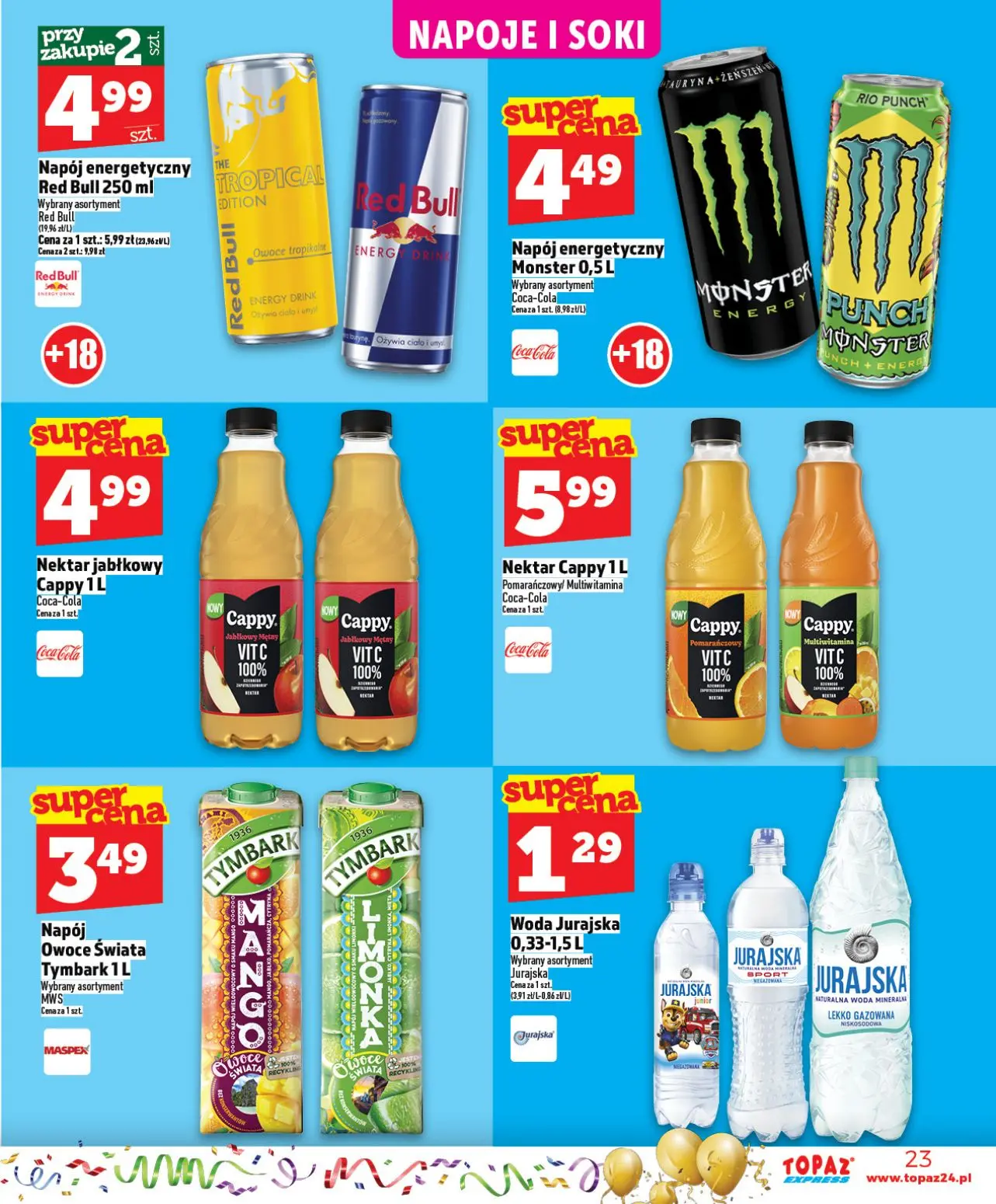 gazetka promocyjna Topaz Express - Strona 23