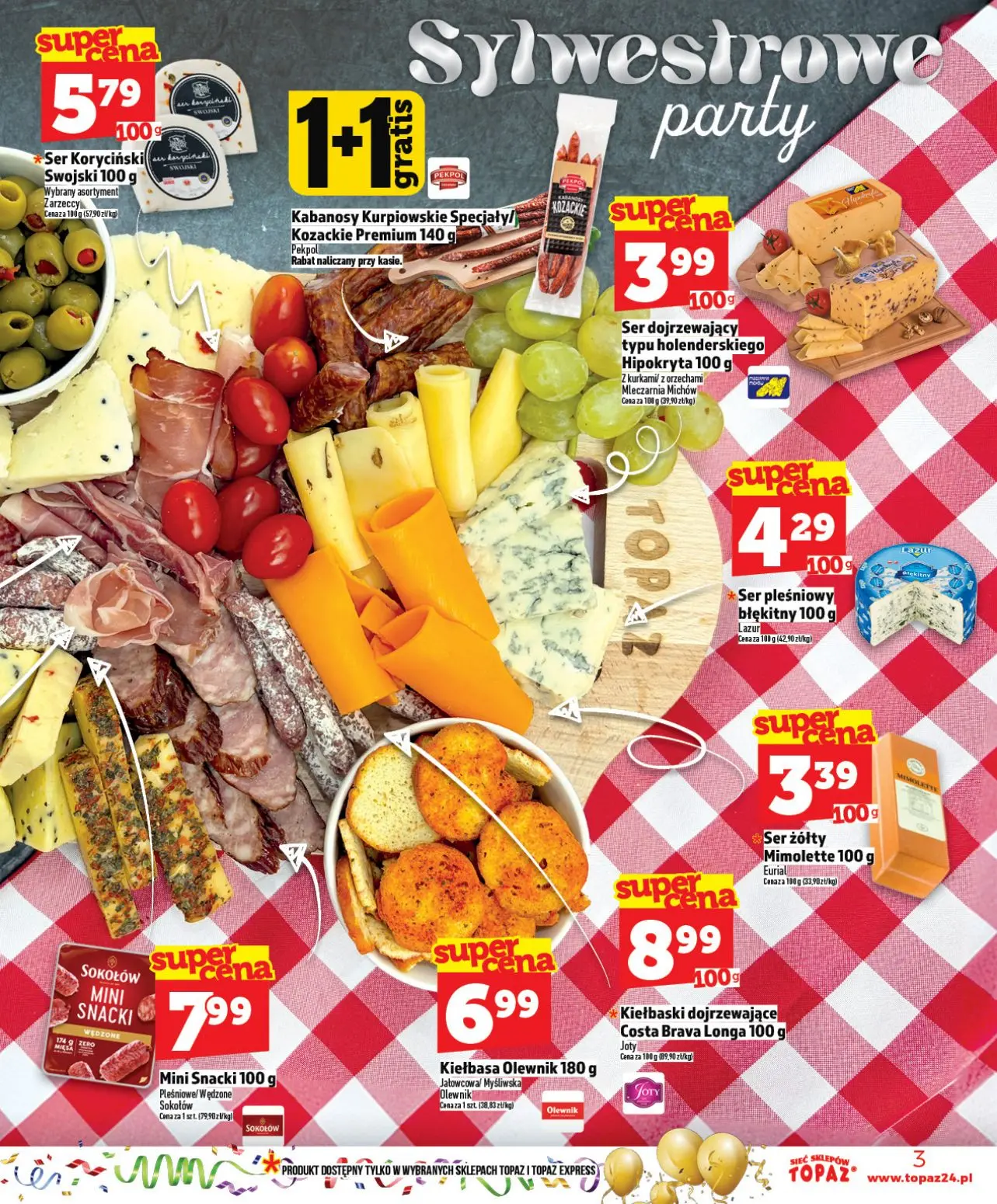 gazetka promocyjna Topaz Warszawa - Strona 3