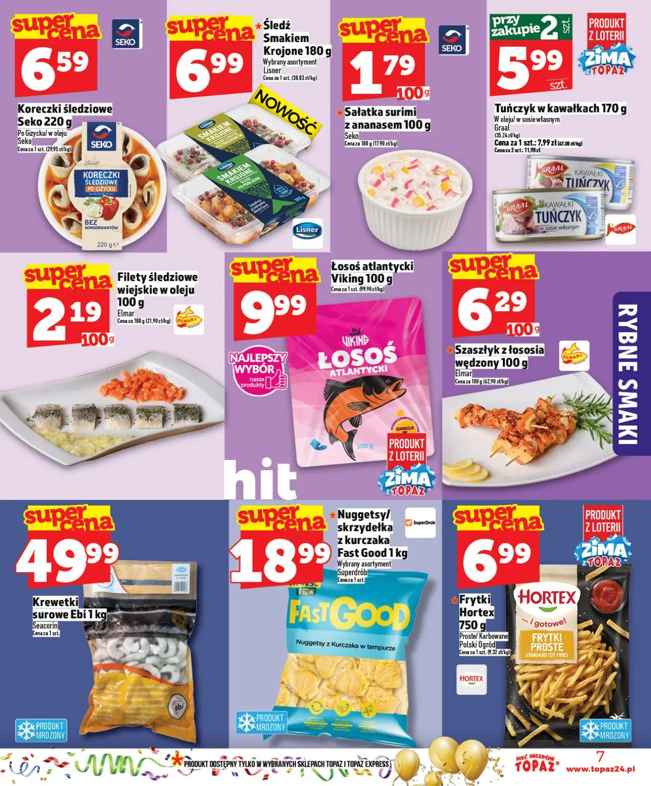 gazetka promocyjna Topaz Warszawa - Strona 7