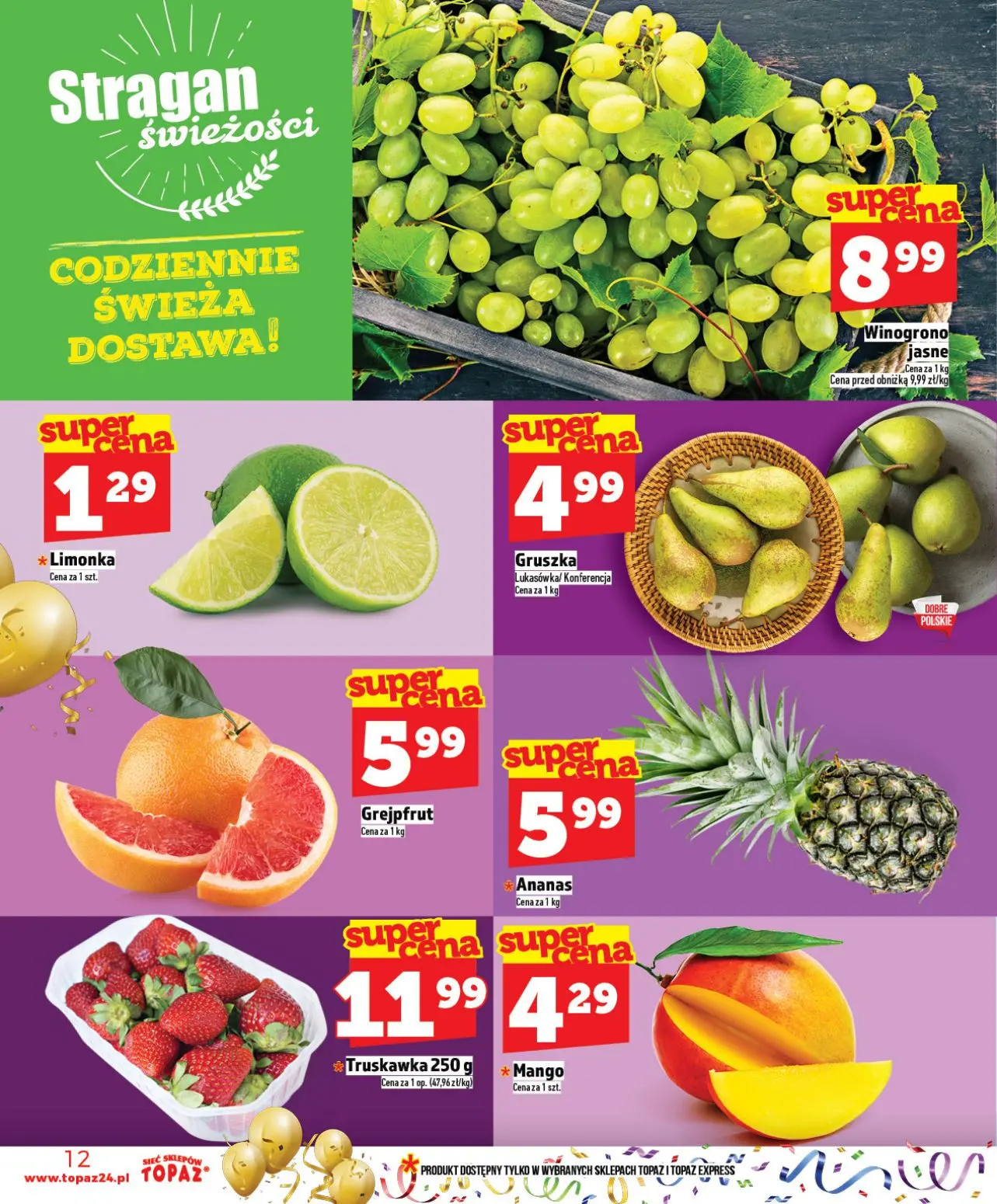 gazetka promocyjna Topaz Warszawa - Strona 12