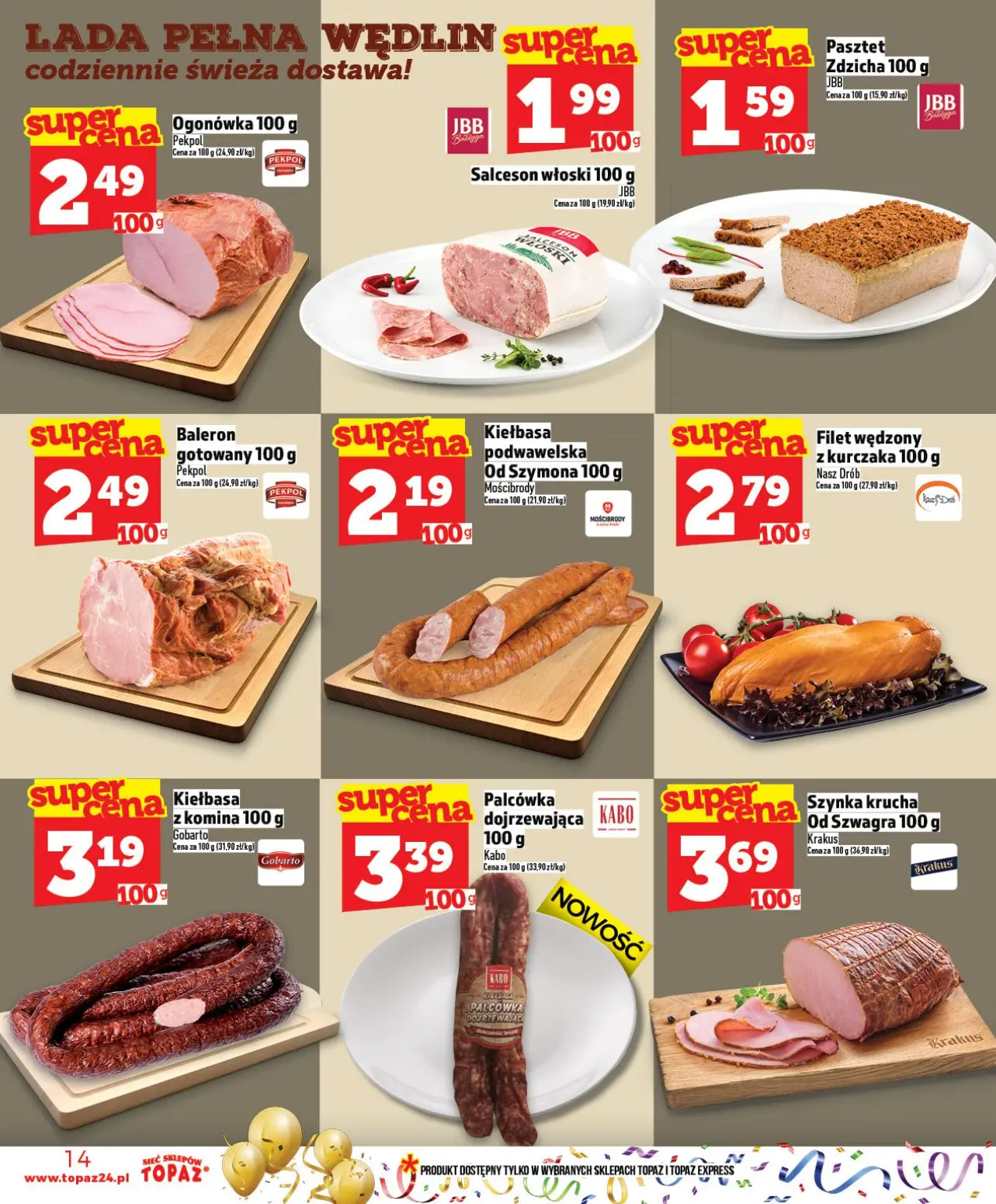 gazetka promocyjna Topaz Warszawa - Strona 14