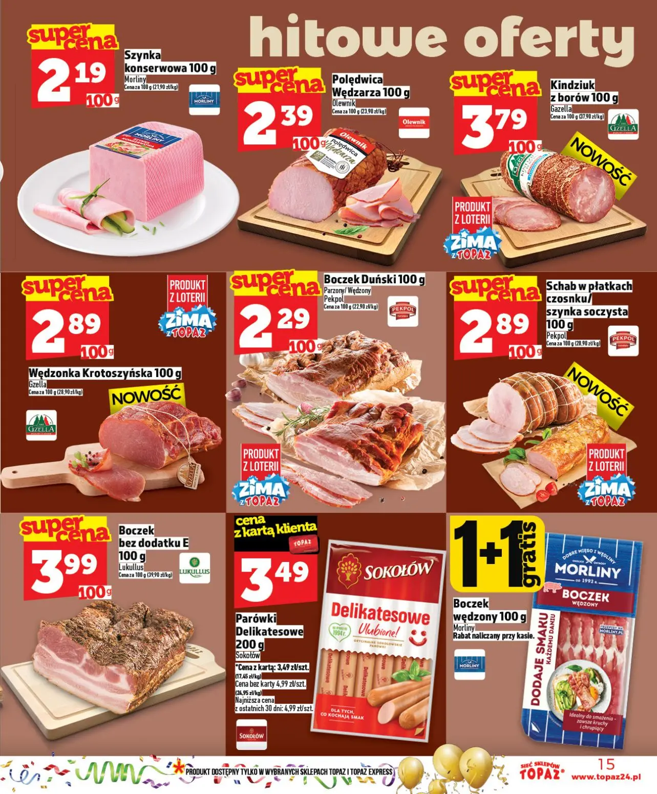 gazetka promocyjna Topaz Warszawa - Strona 15
