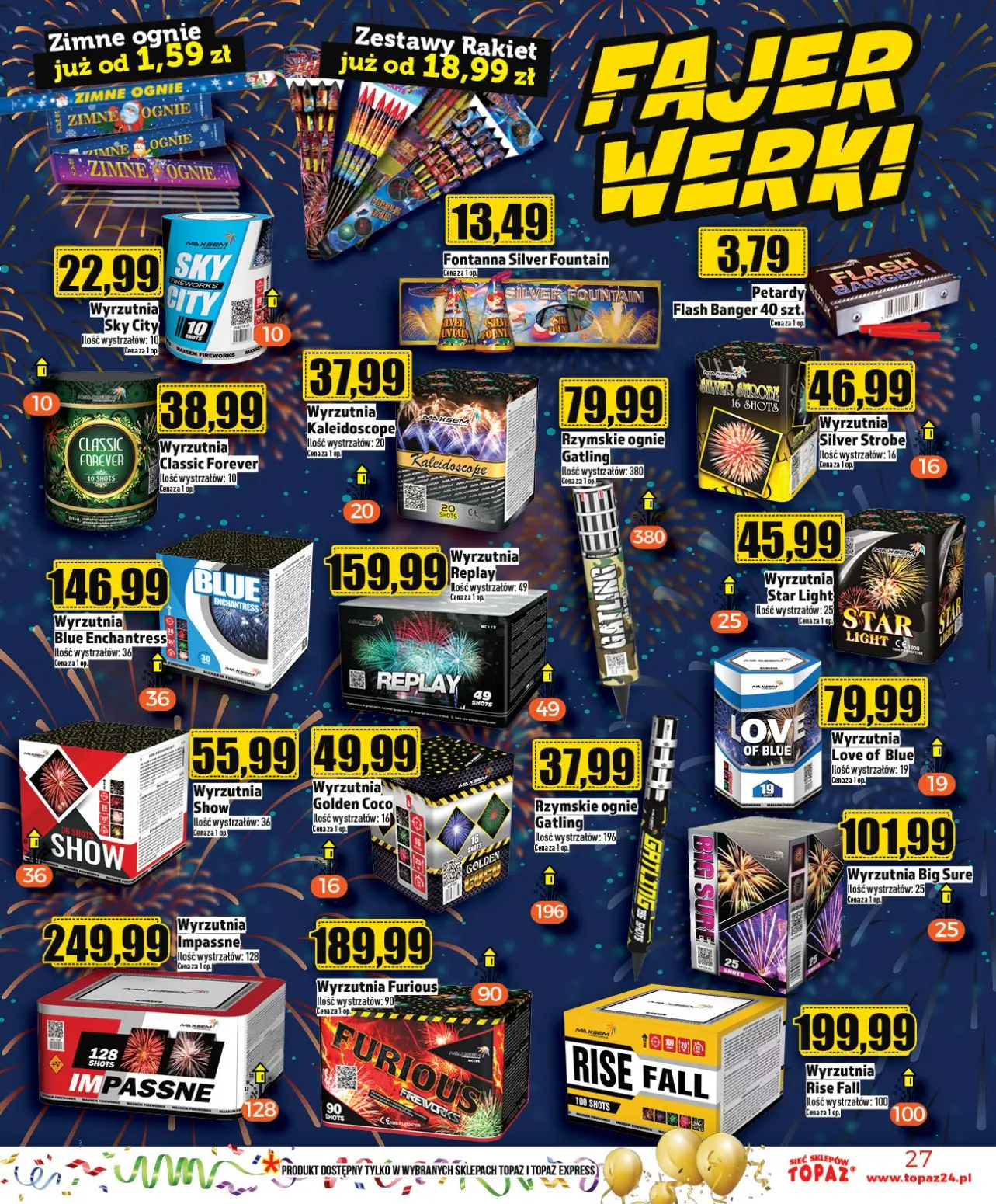 gazetka promocyjna Topaz Warszawa - Strona 27