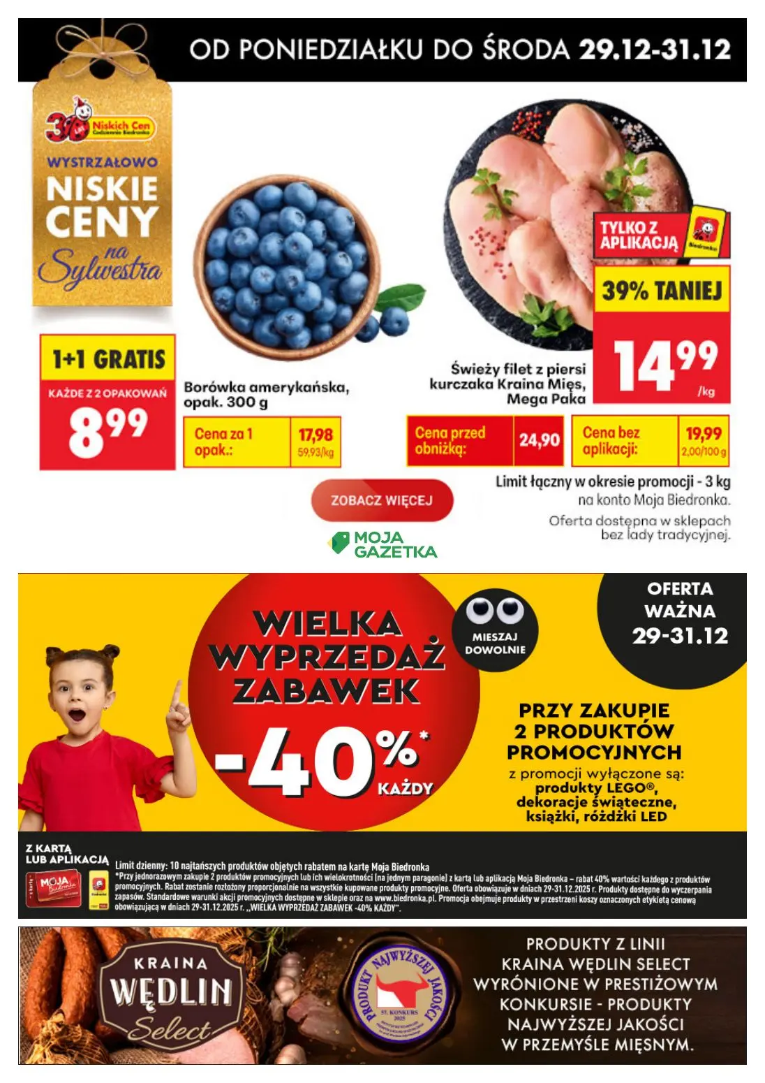 gazetka promocyjna Biedronka Biedronkowe oszczędności - Strona 1