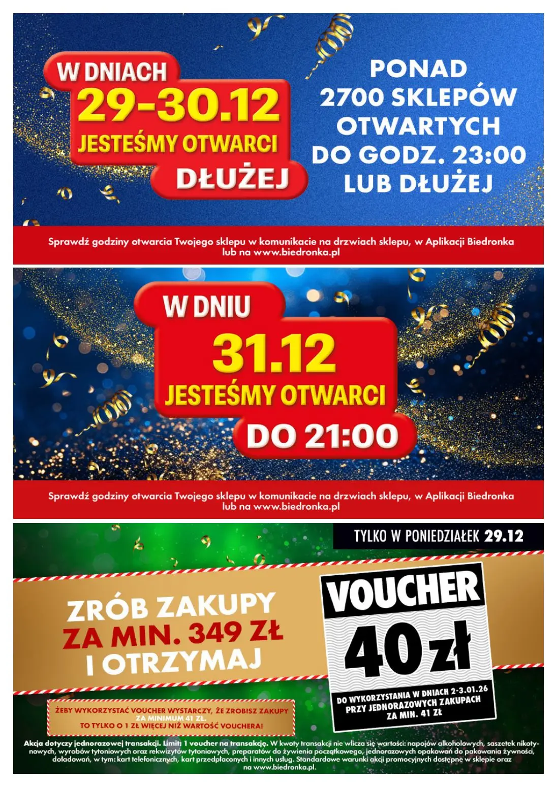 gazetka promocyjna Biedronka Biedronkowe oszczędności - Strona 2