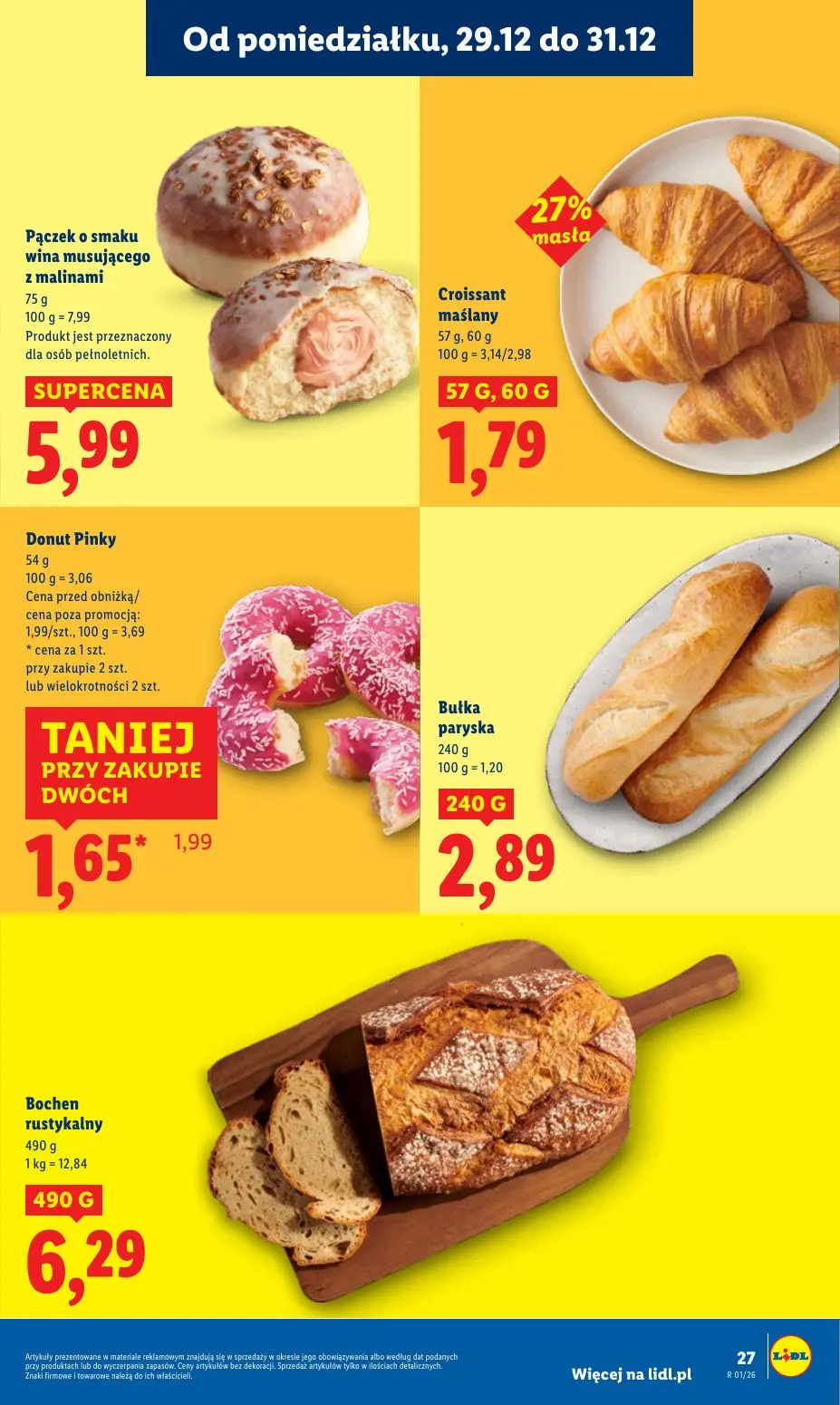 gazetka promocyjna LIDL Od poniedziałku - Strona 27