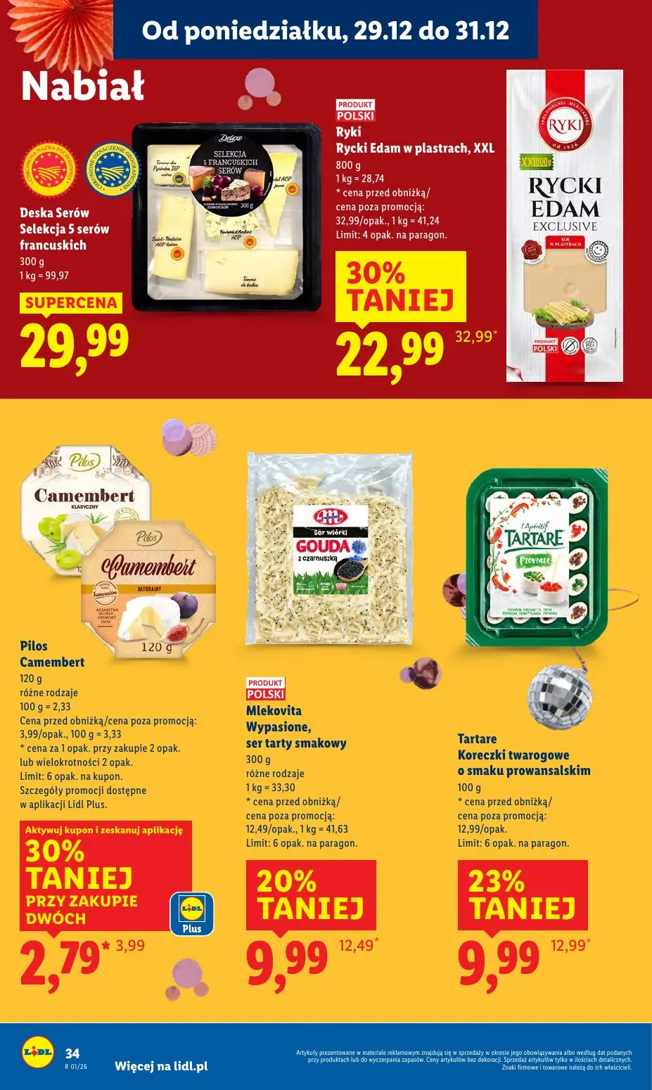gazetka promocyjna LIDL Od poniedziałku - Strona 34