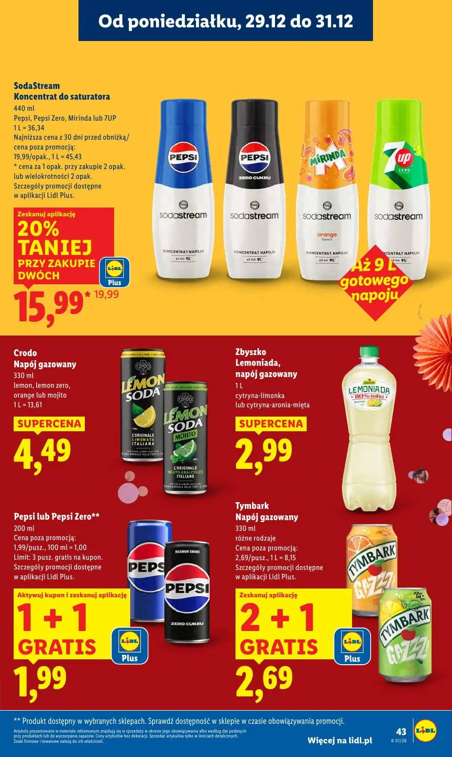 gazetka promocyjna LIDL Od poniedziałku - Strona 43