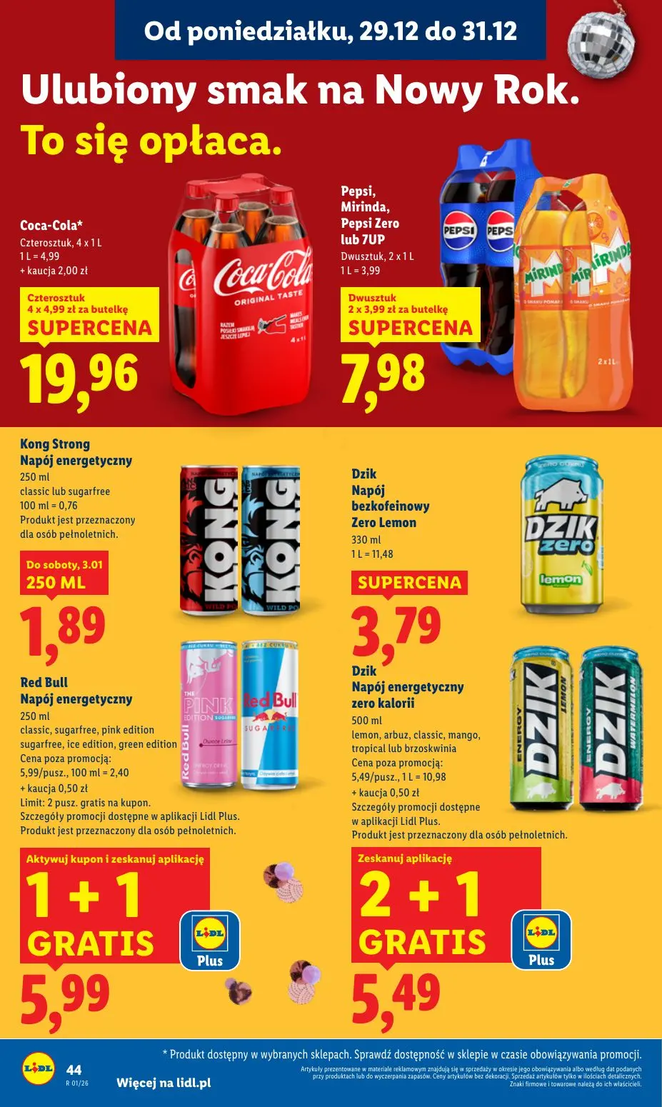 gazetka promocyjna LIDL Od poniedziałku - Strona 44