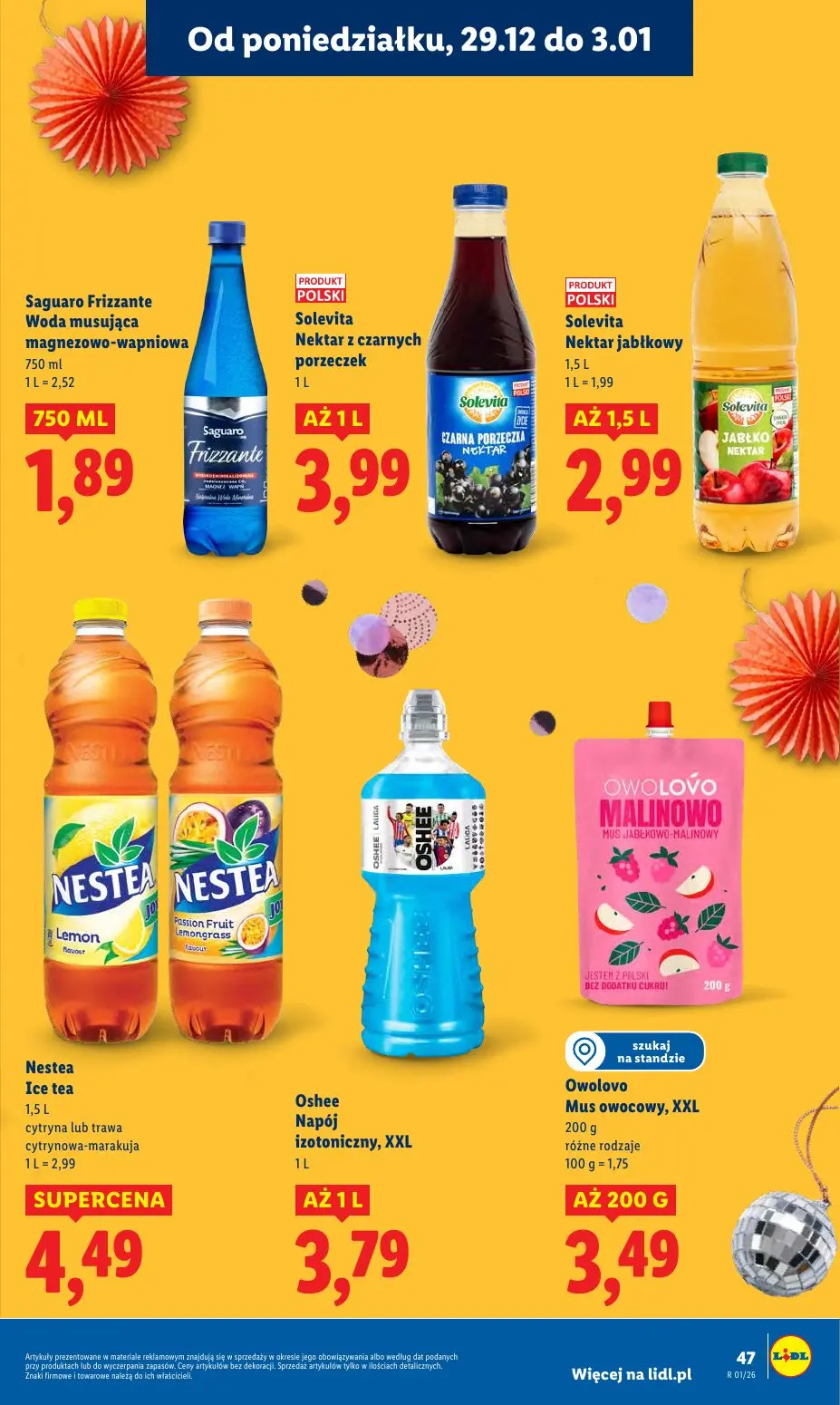 gazetka promocyjna LIDL Od poniedziałku - Strona 47