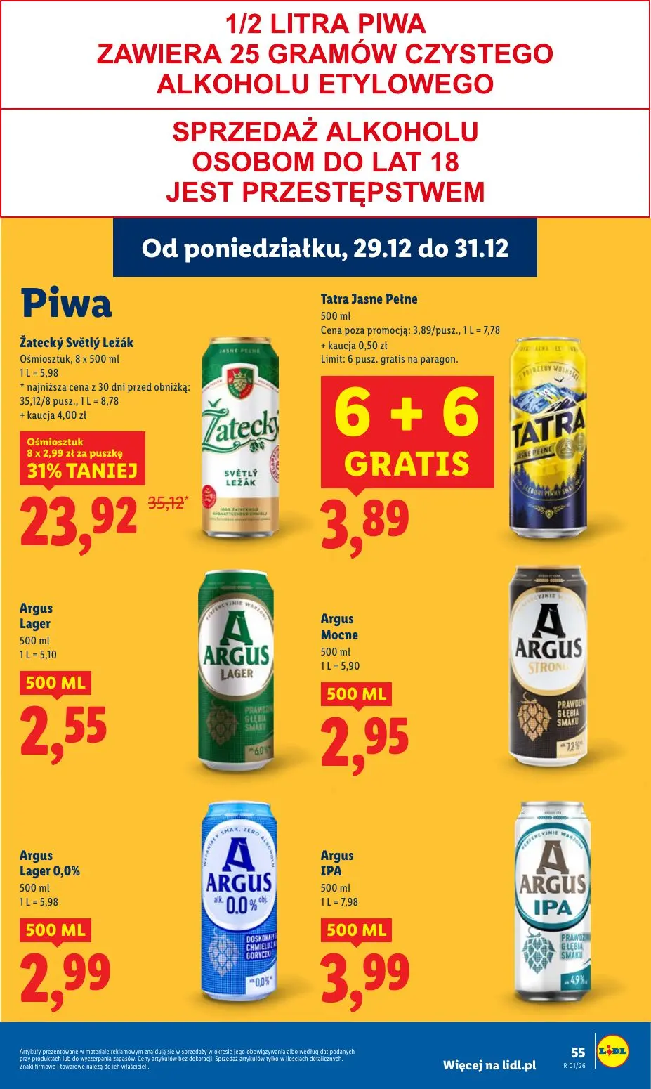 gazetka promocyjna LIDL Od poniedziałku - Strona 55