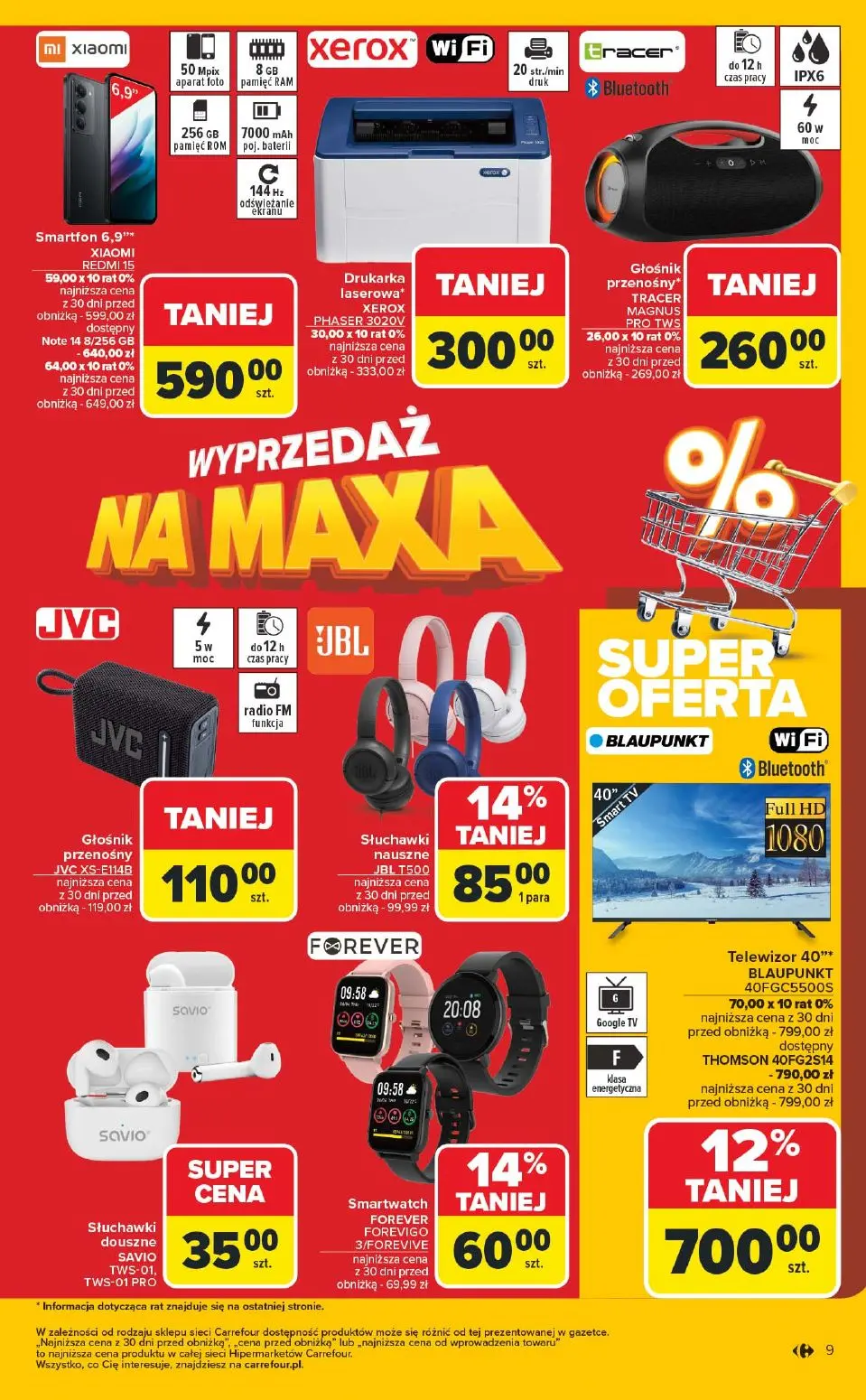 gazetka promocyjna Carrefour Wyprzedaż na maksa - Strona 9