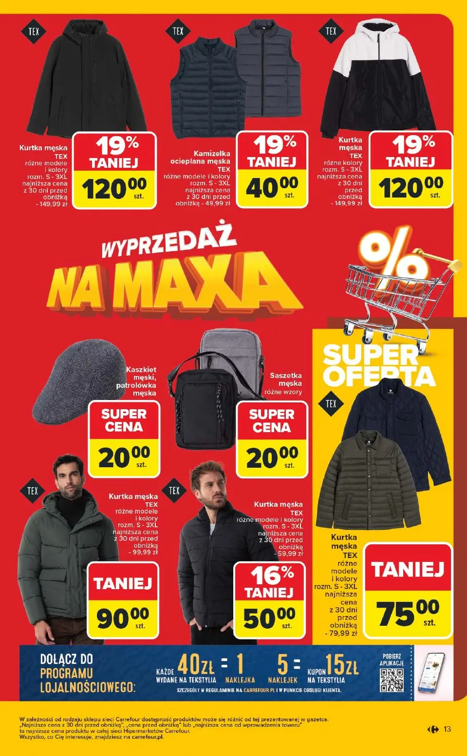 gazetka promocyjna Carrefour Wyprzedaż na maksa - Strona 13