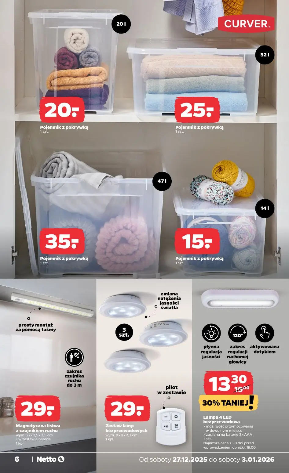 gazetka promocyjna NETTO Temat tygodnia - Strona 6