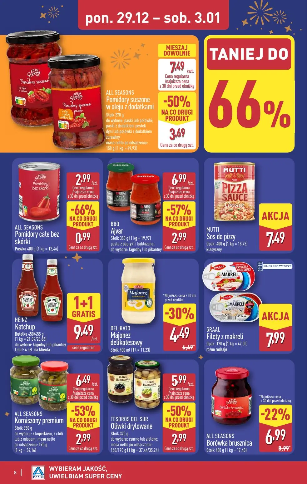 gazetka promocyjna ALDI 29.12.2025-3.01.2026 - Strona 8