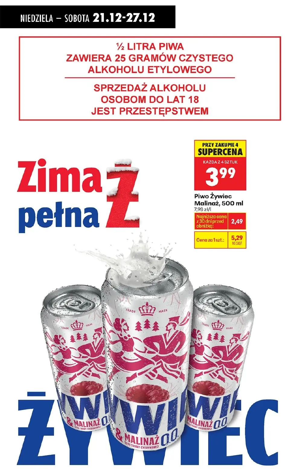 gazetka promocyjna Biedronka Lada tradycyjna. Od poniedziałku - Strona 73