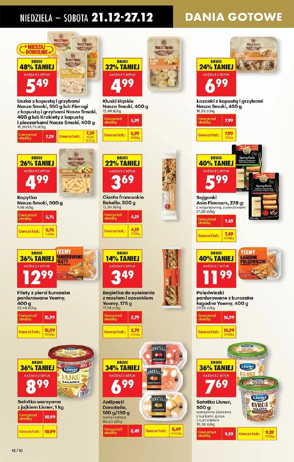 gazetka promocyjna Biedronka Od poniedziałku - Strona 46