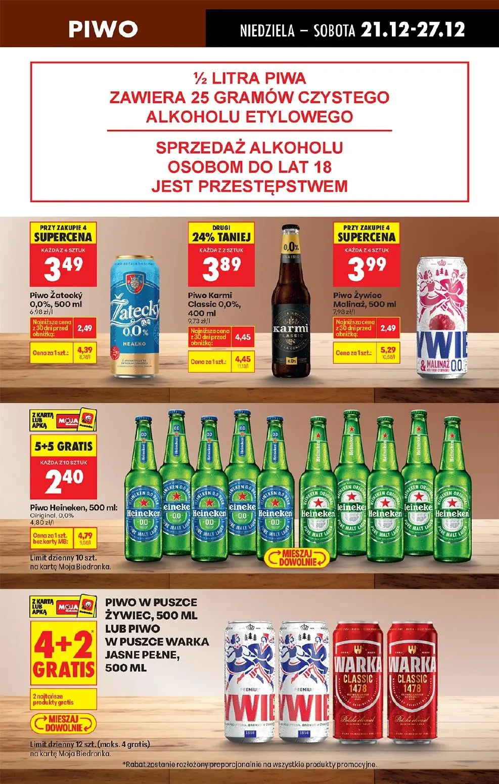 gazetka promocyjna Biedronka Od poniedziałku - Strona 57