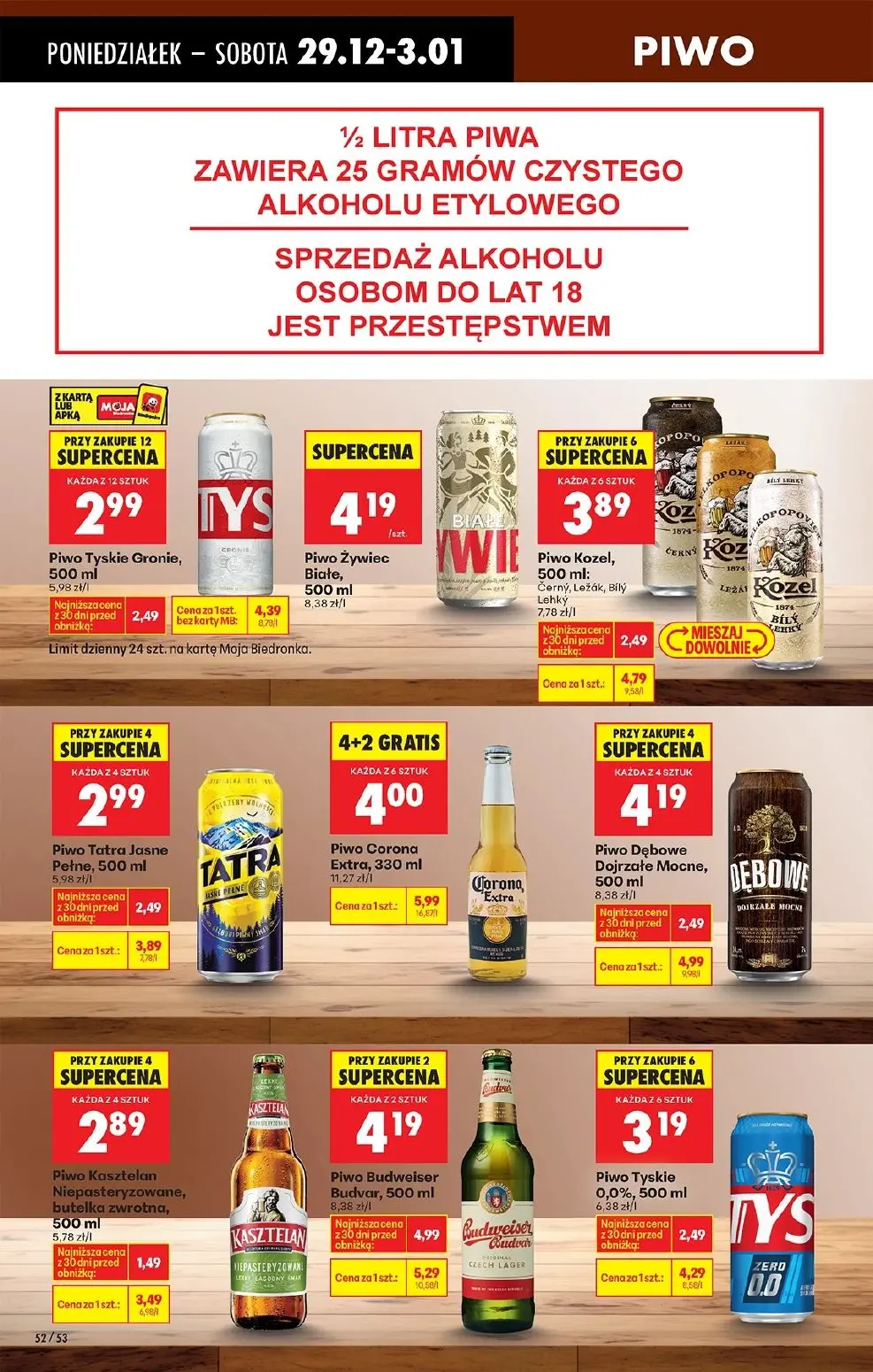 gazetka promocyjna Biedronka Od poniedziałku - Strona 64