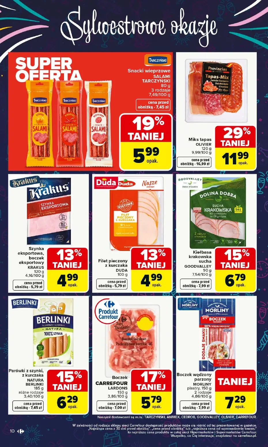 gazetka promocyjna Carrefour Wszystko na Sylwestra - Strona 10