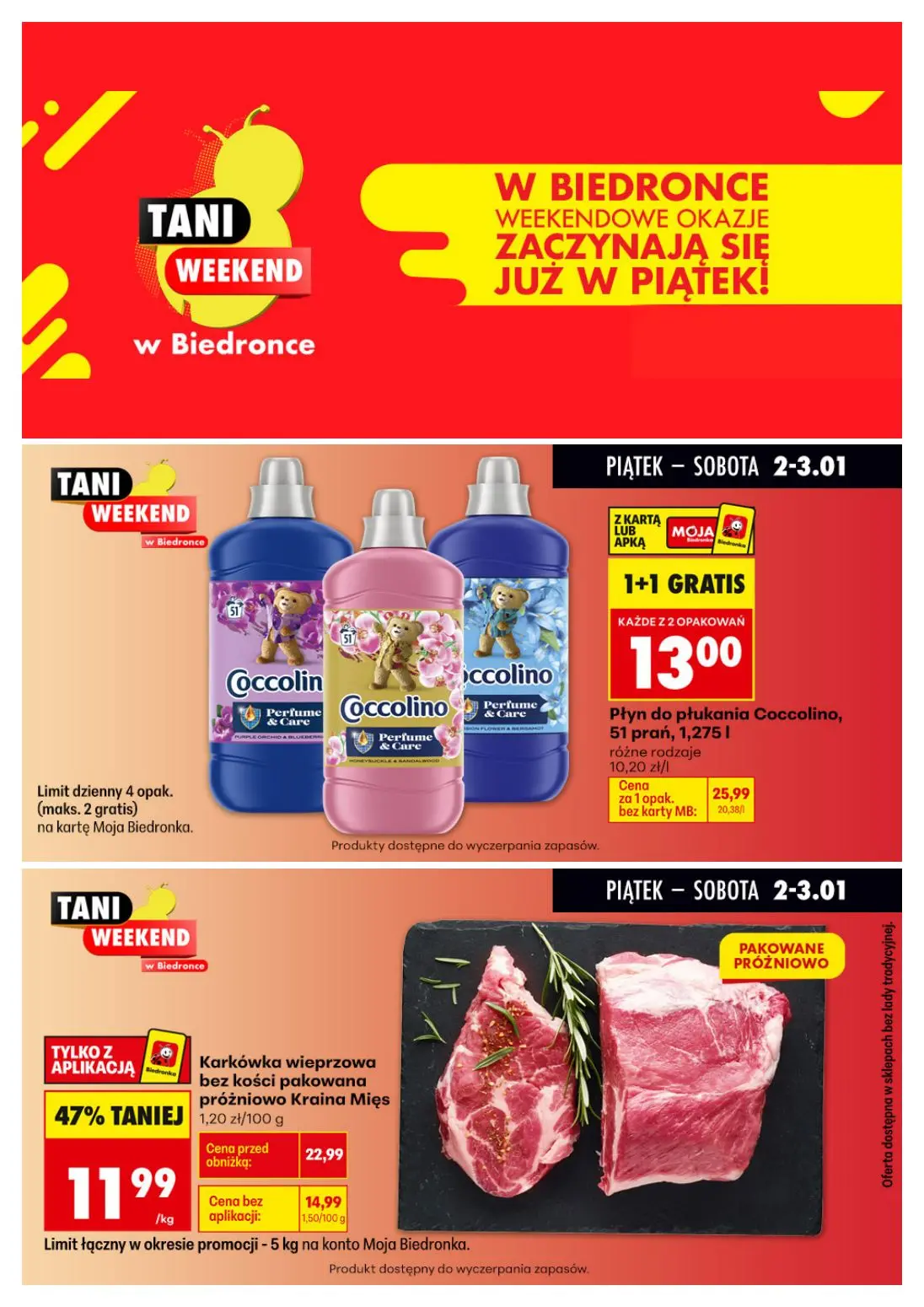 gazetka promocyjna Biedronka Biedronkowe oszczędności - Strona 2