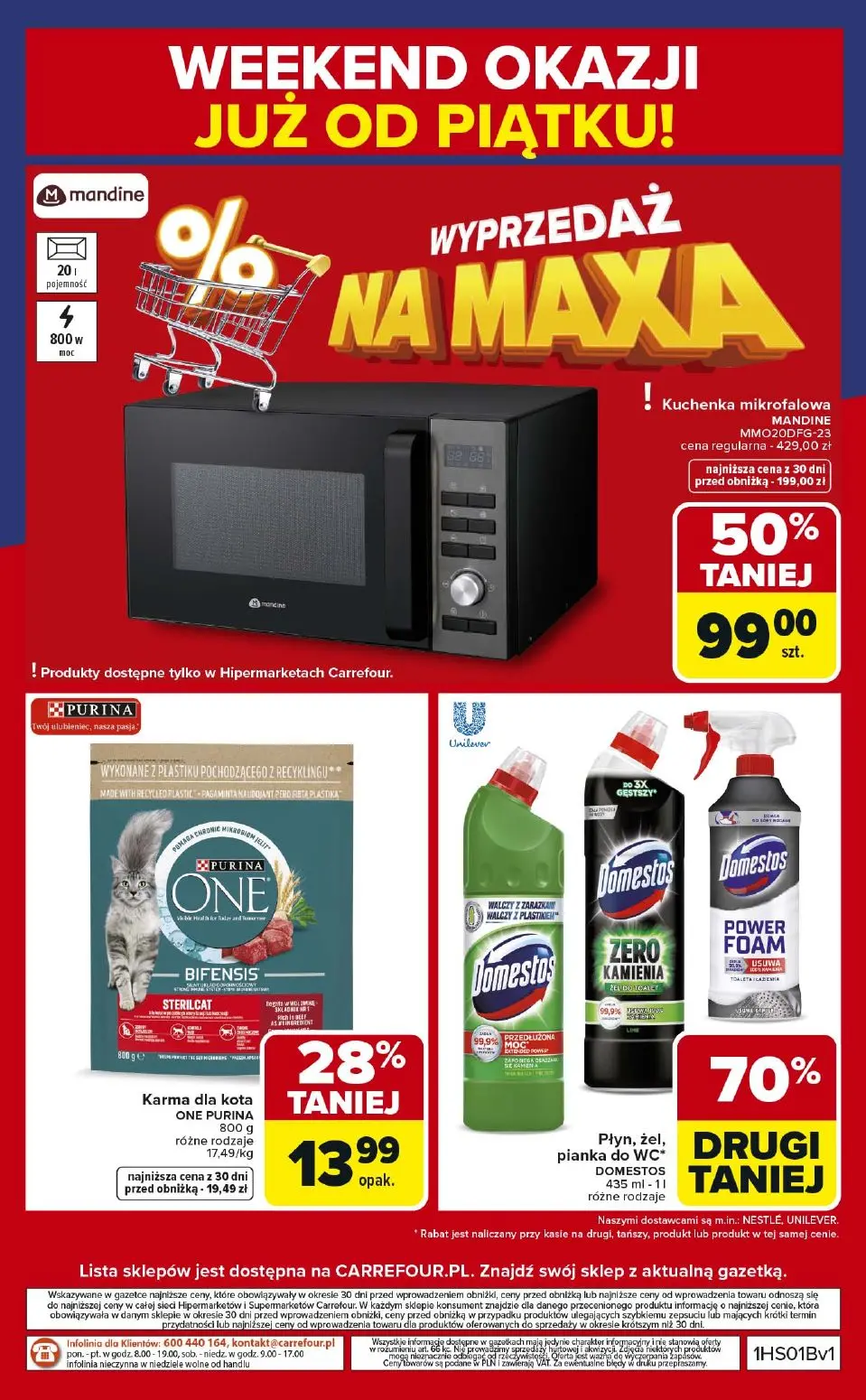 gazetka promocyjna Carrefour Market Weekend okazji już od piątku! - Strona 8
