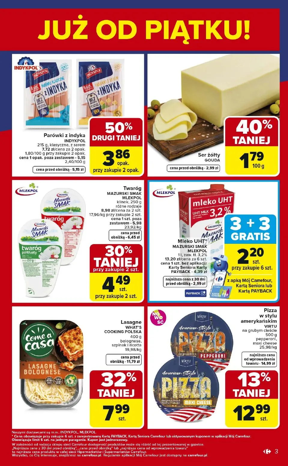 gazetka promocyjna Carrefour Weekend okazji już od piątku! - Strona 3