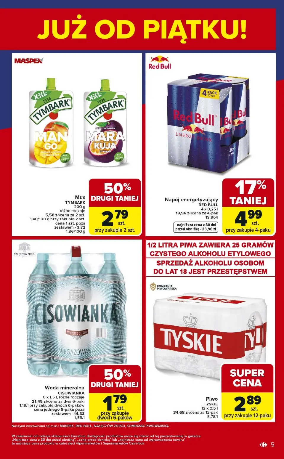 gazetka promocyjna Carrefour Weekend okazji już od piątku! - Strona 5