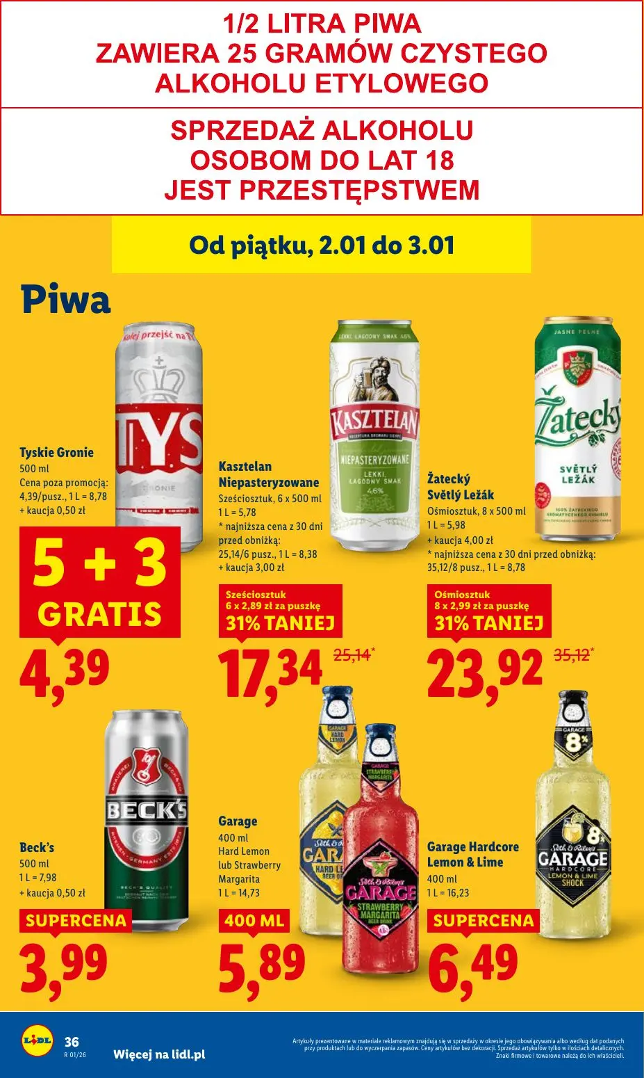 gazetka promocyjna LIDL Od piątku - Strona 38