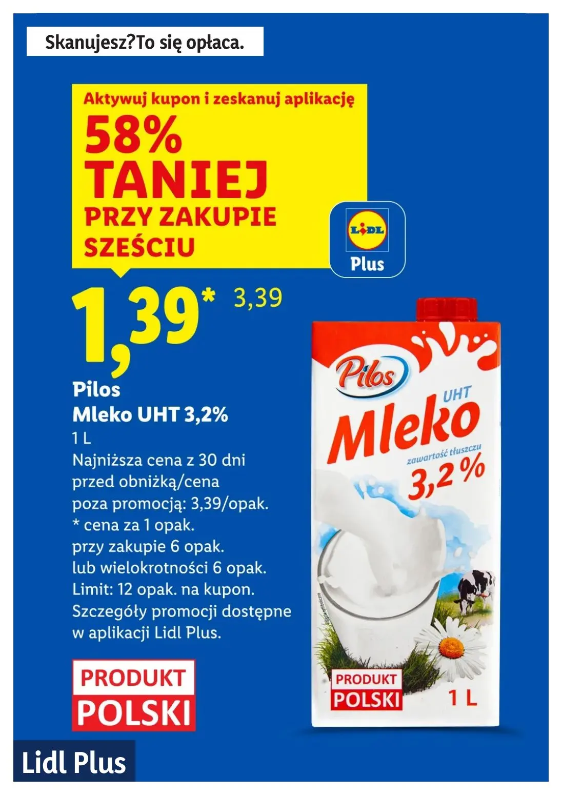 gazetka promocyjna LIDL Lidl plus. Skanujesz - To się opłaca - Strona 7