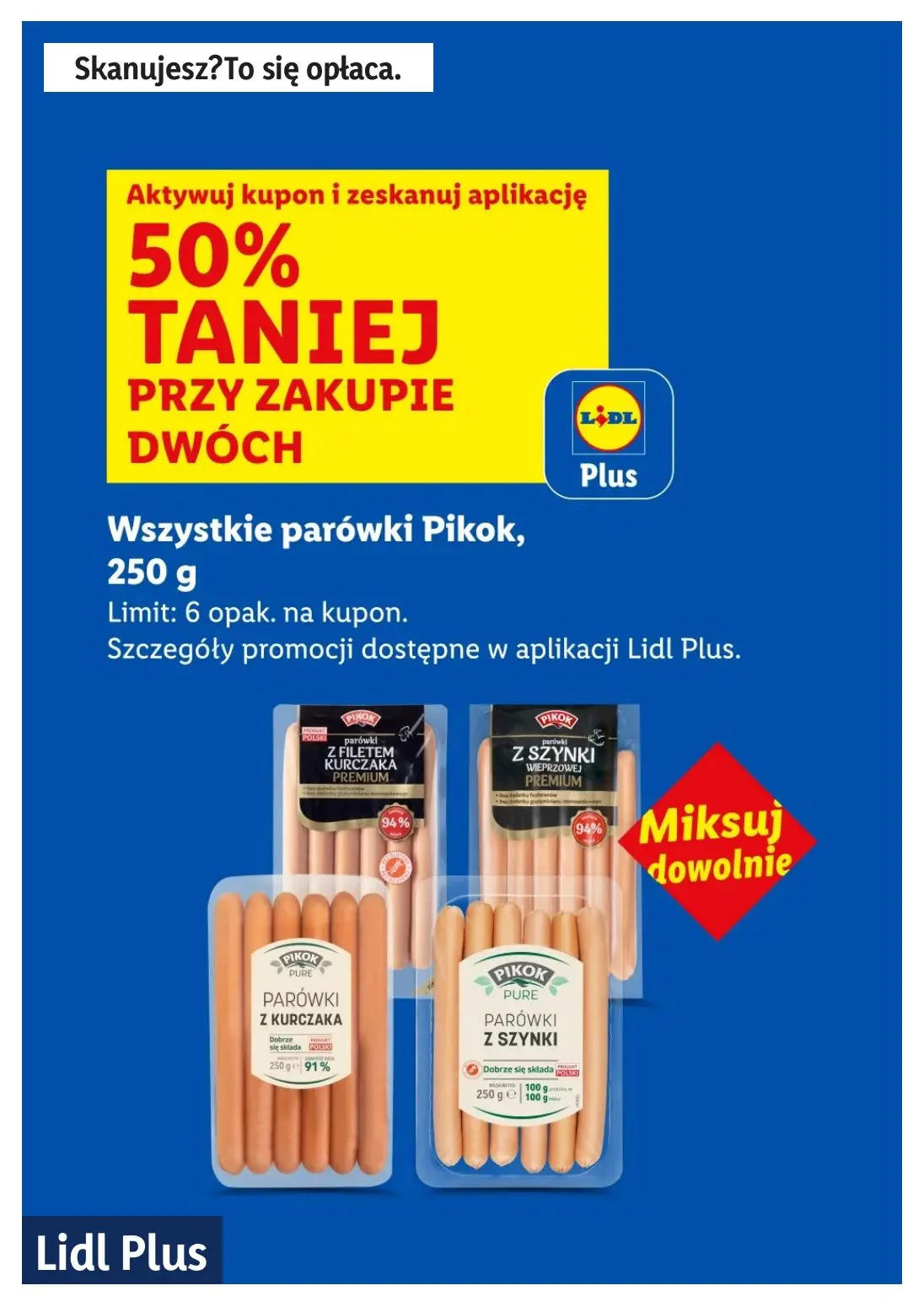 gazetka promocyjna LIDL Lidl plus. Skanujesz - To się opłaca - Strona 9