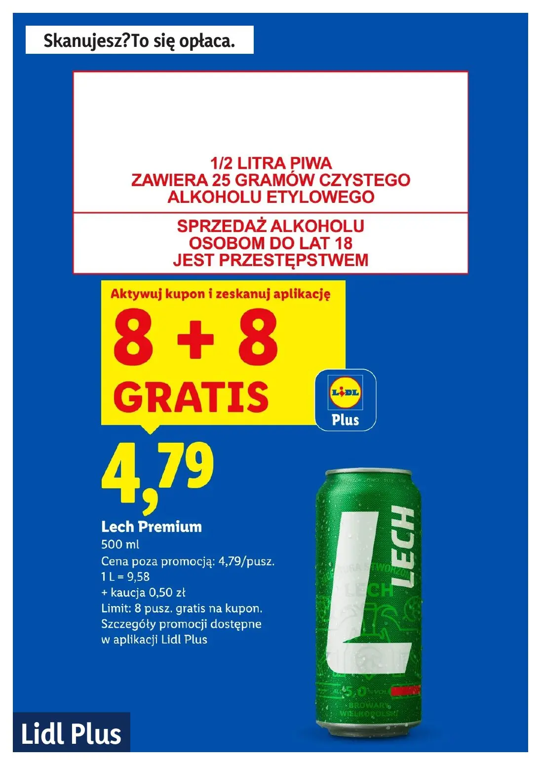 gazetka promocyjna LIDL Lidl plus. Skanujesz - To się opłaca - Strona 10