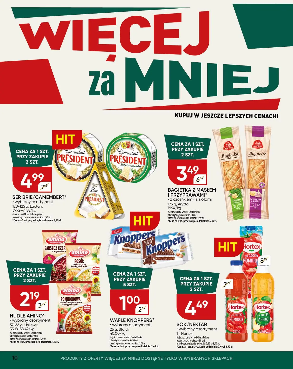 gazetka promocyjna Chata Polska  - Strona 10