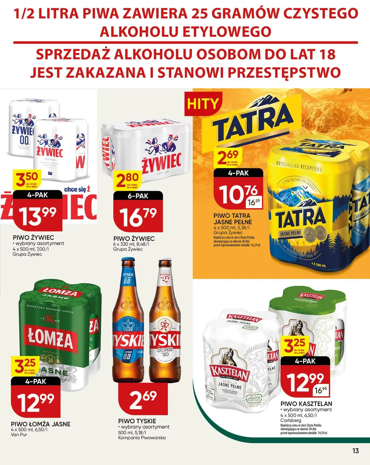 gazetka promocyjna Chata Polska  - Strona 13
