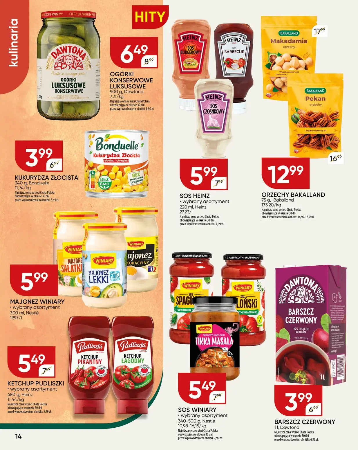 gazetka promocyjna Chata Polska  - Strona 14