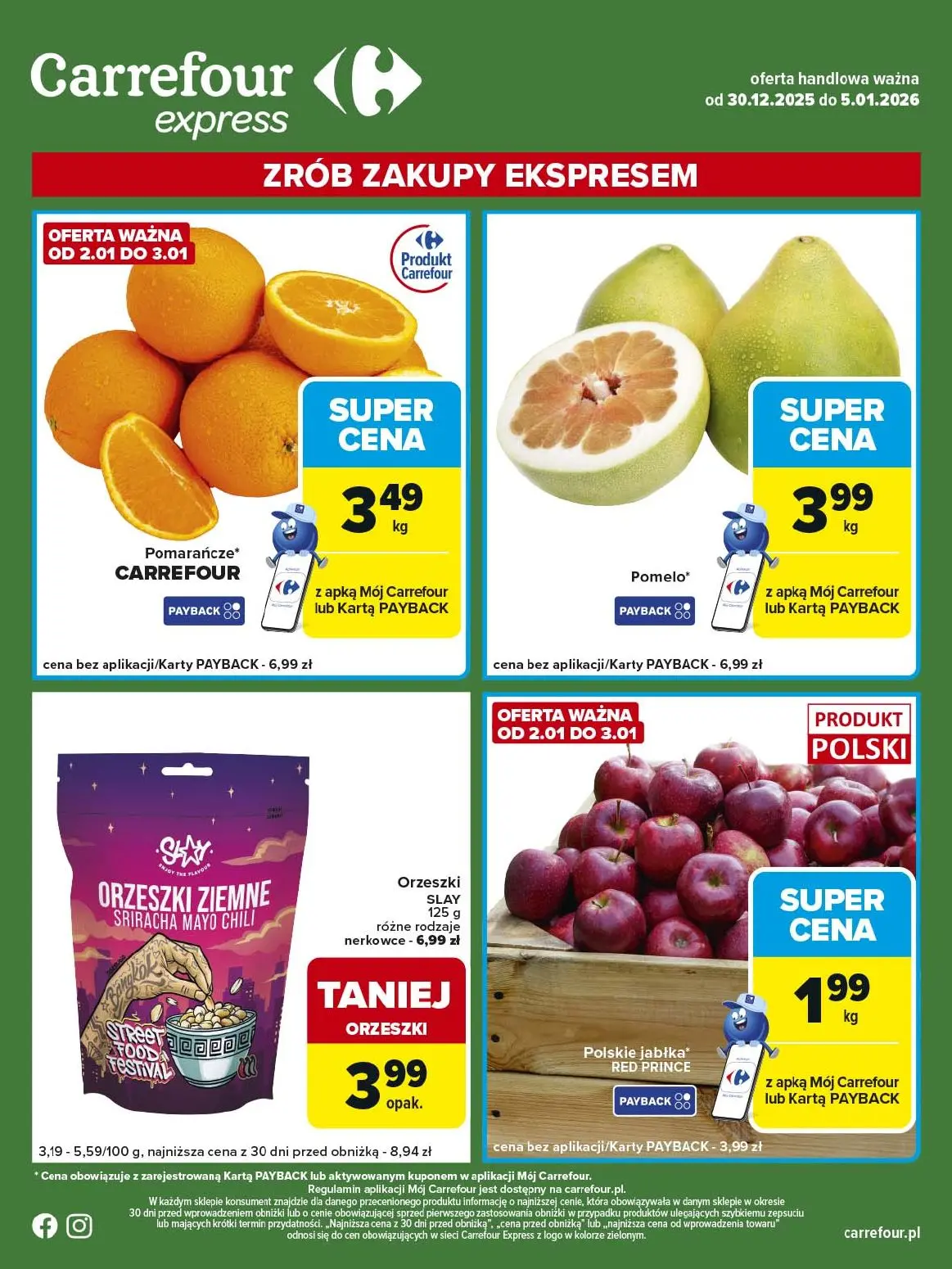 gazetka promocyjna Carrefour Express Zrób zakupy ekspresem - Strona 1