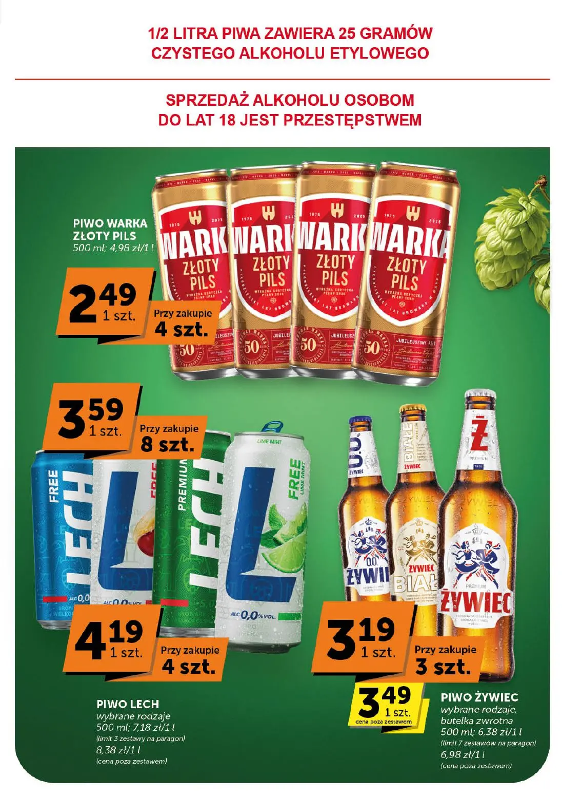 gazetka promocyjna groszek Supermarket - Strona 34