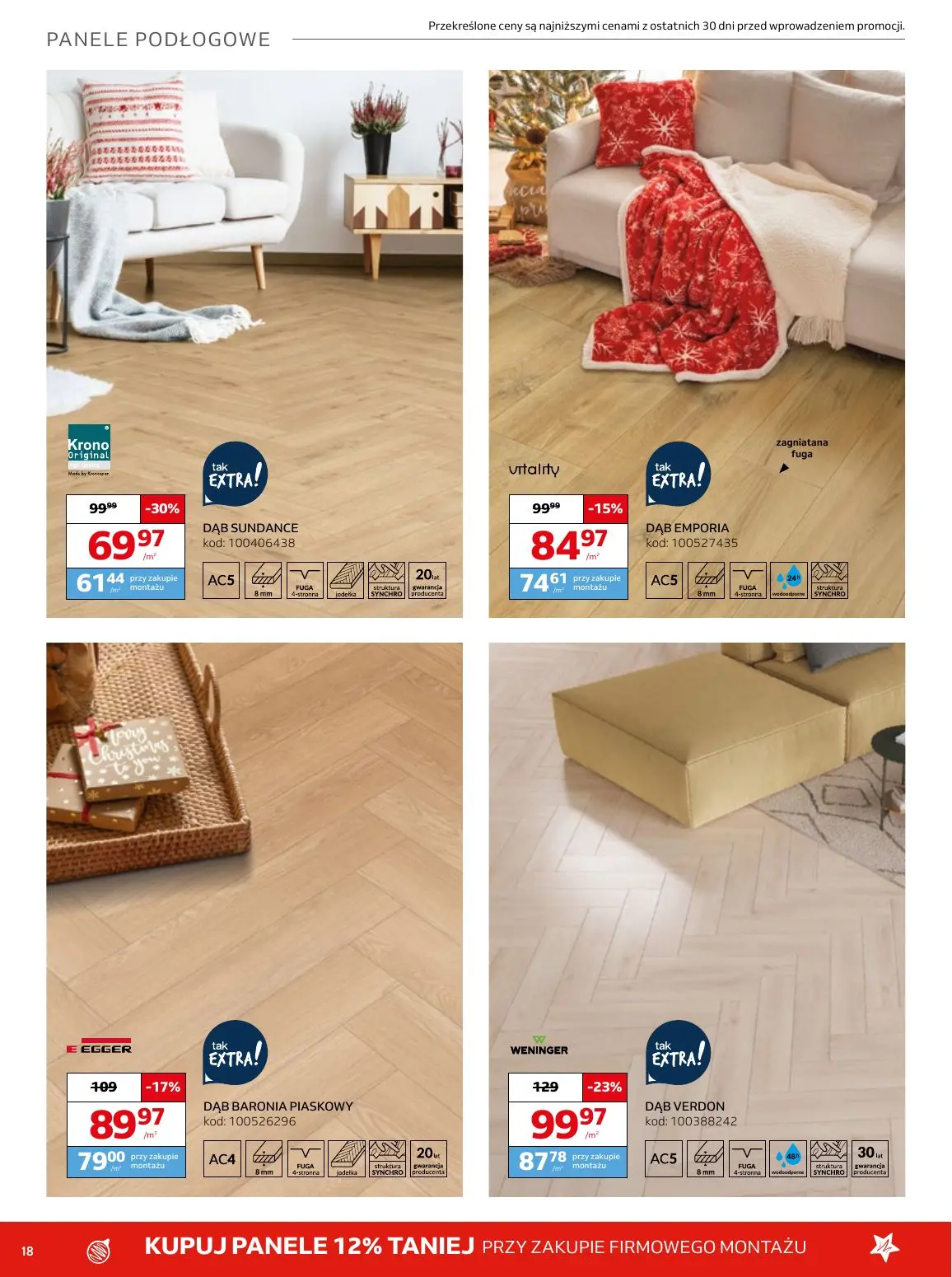 gazetka promocyjna KOMFORT Komfort w prezencie - Strona 18