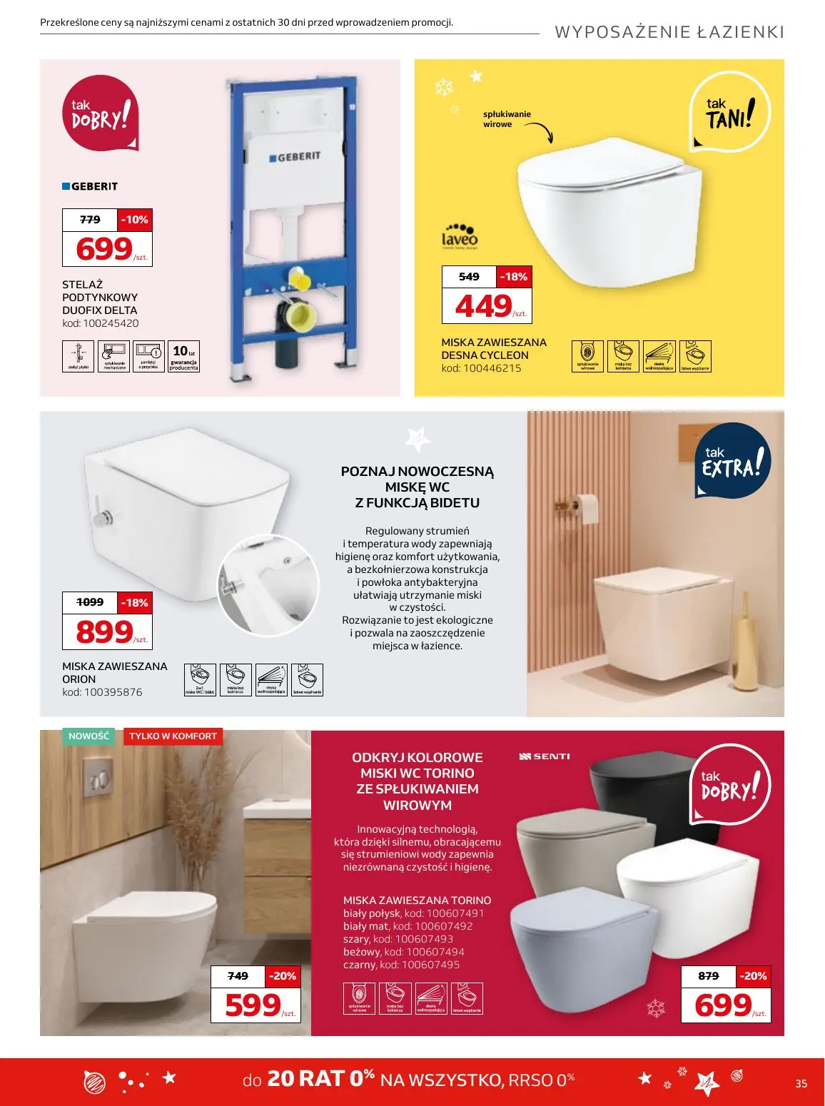 gazetka promocyjna KOMFORT Komfort w prezencie - Strona 35