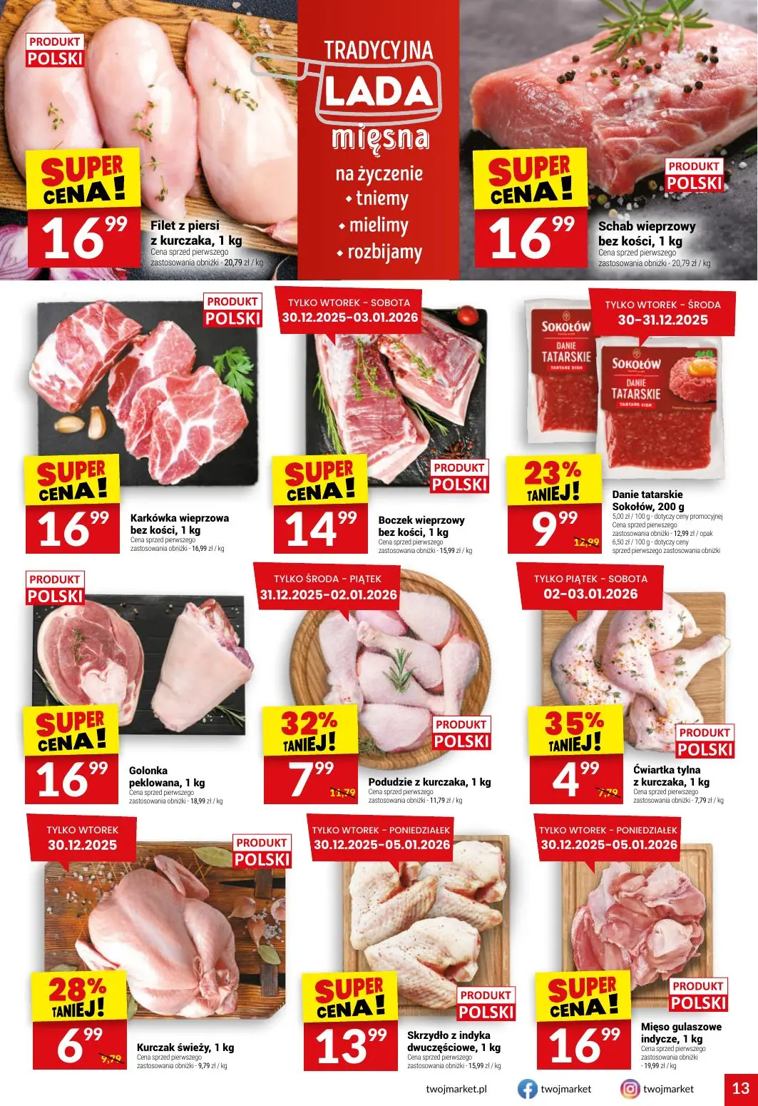 gazetka promocyjna Twój Market  - Strona 13