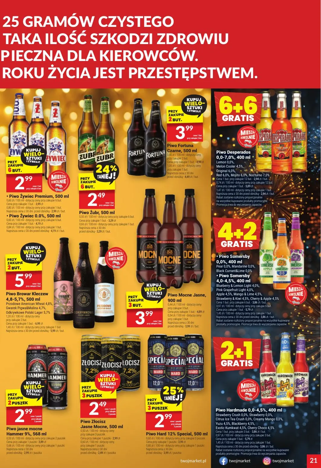 gazetka promocyjna Twój Market  - Strona 21