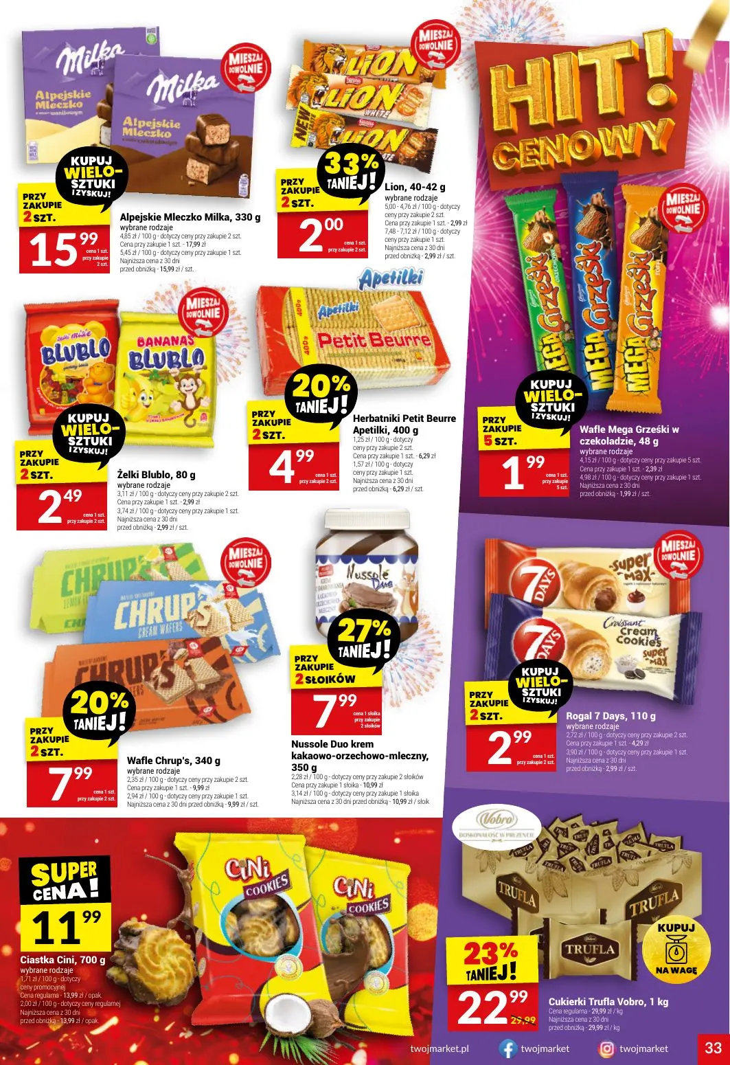 gazetka promocyjna Twój Market  - Strona 33