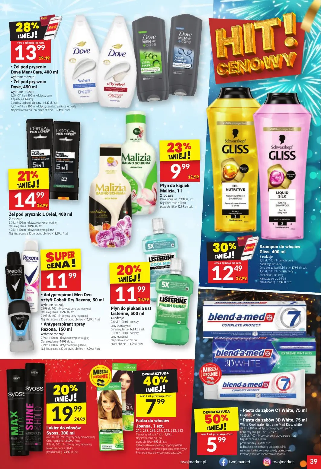 gazetka promocyjna Twój Market  - Strona 39