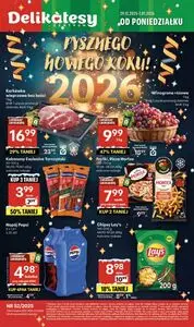 Gazetka promocyjna Delikatesy Centrum, ważna od 2025-12-29 do 2026-01-07.