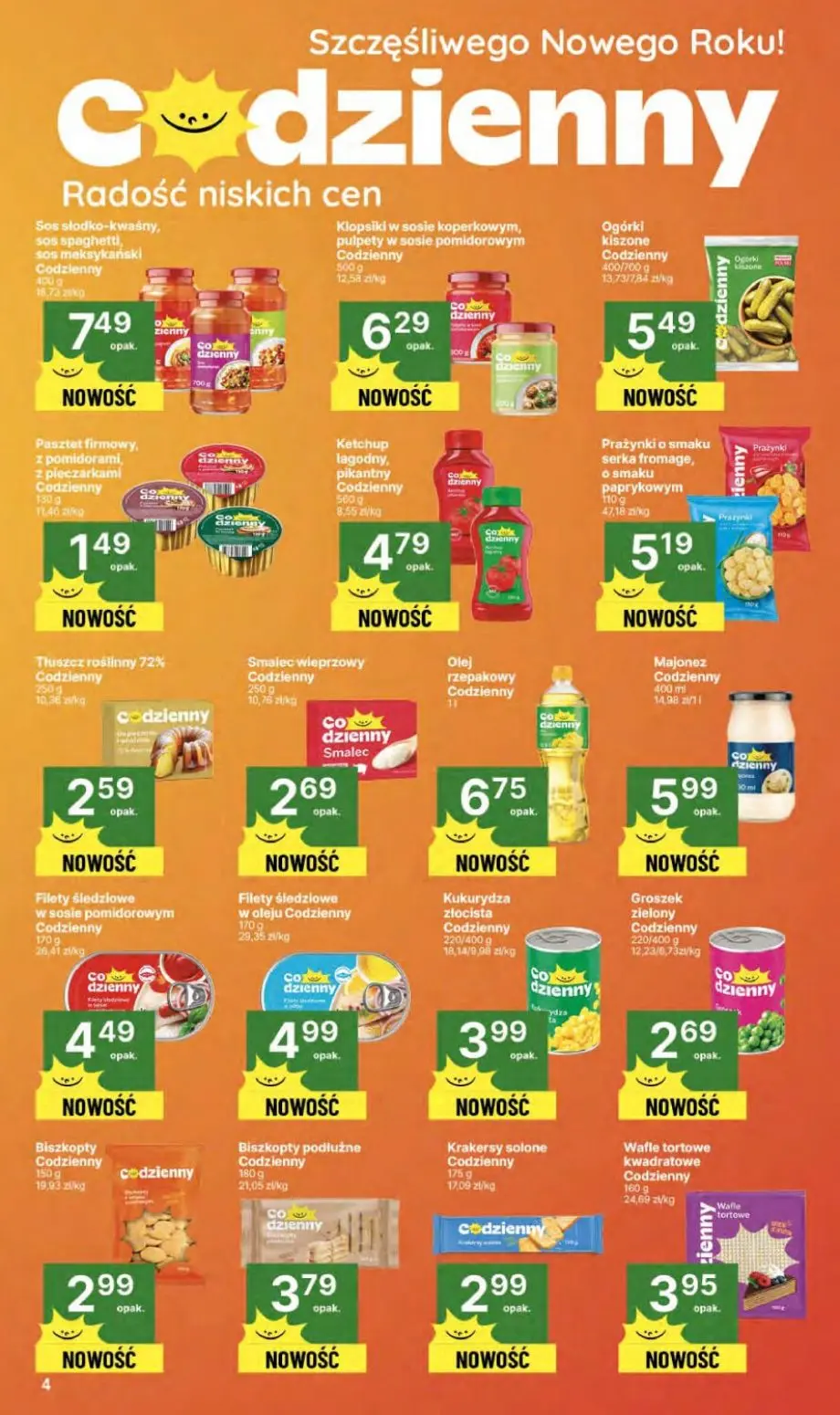 gazetka promocyjna Delikatesy Centrum Pysznego Nowego Roku - Strona 4