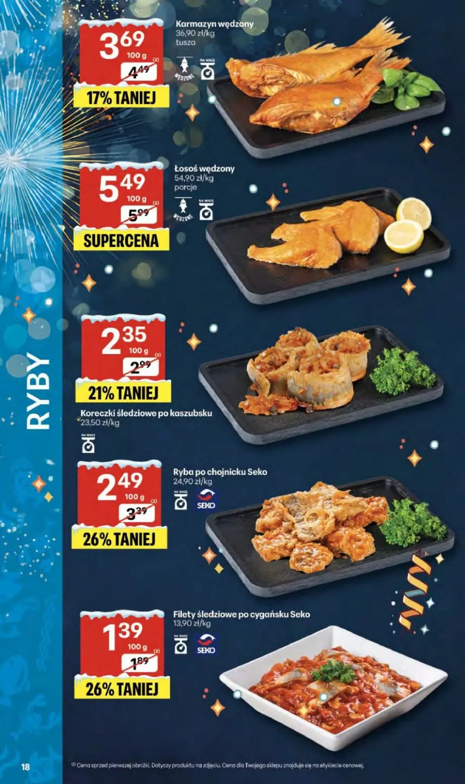 gazetka promocyjna Delikatesy Centrum Pysznego Nowego Roku - Strona 18