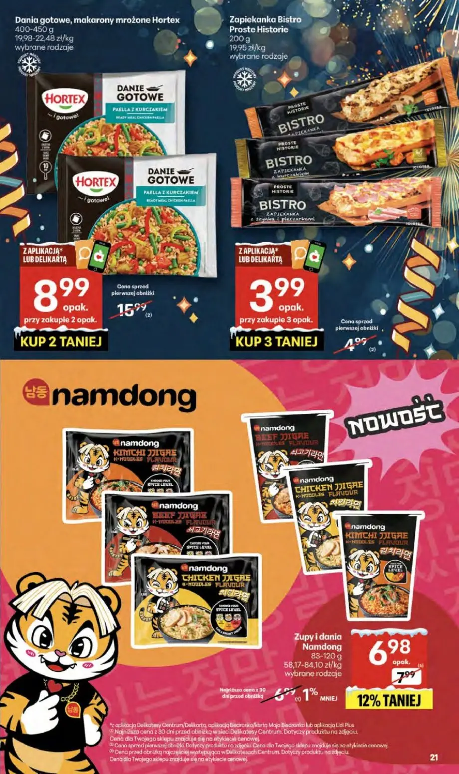 gazetka promocyjna Delikatesy Centrum Pysznego Nowego Roku - Strona 21