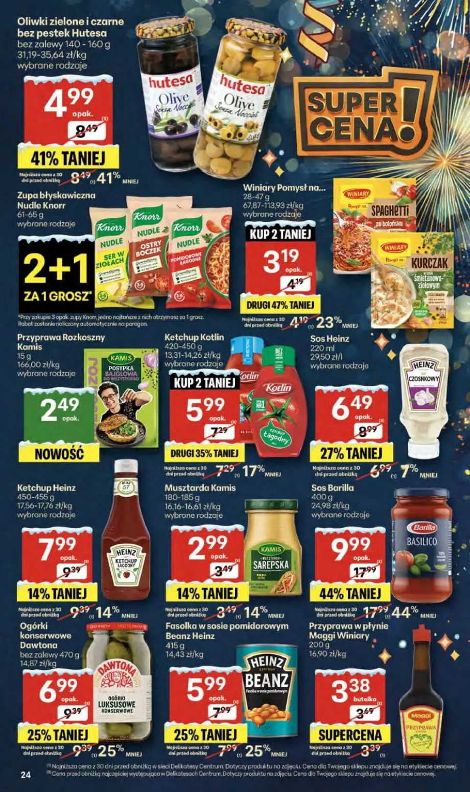 gazetka promocyjna Delikatesy Centrum Pysznego Nowego Roku - Strona 24