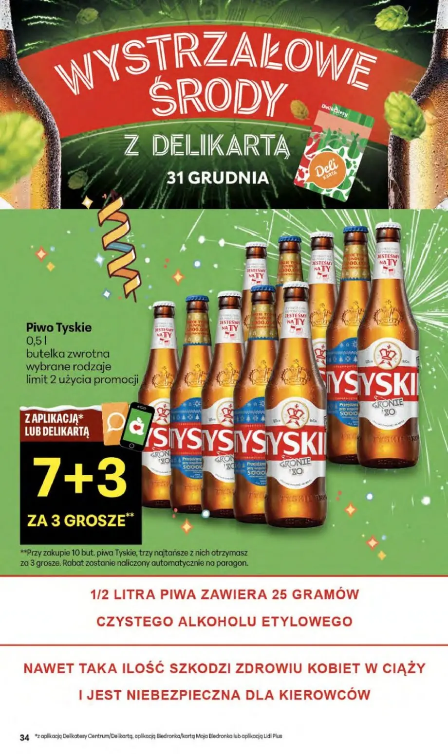 gazetka promocyjna Delikatesy Centrum Pysznego Nowego Roku - Strona 34
