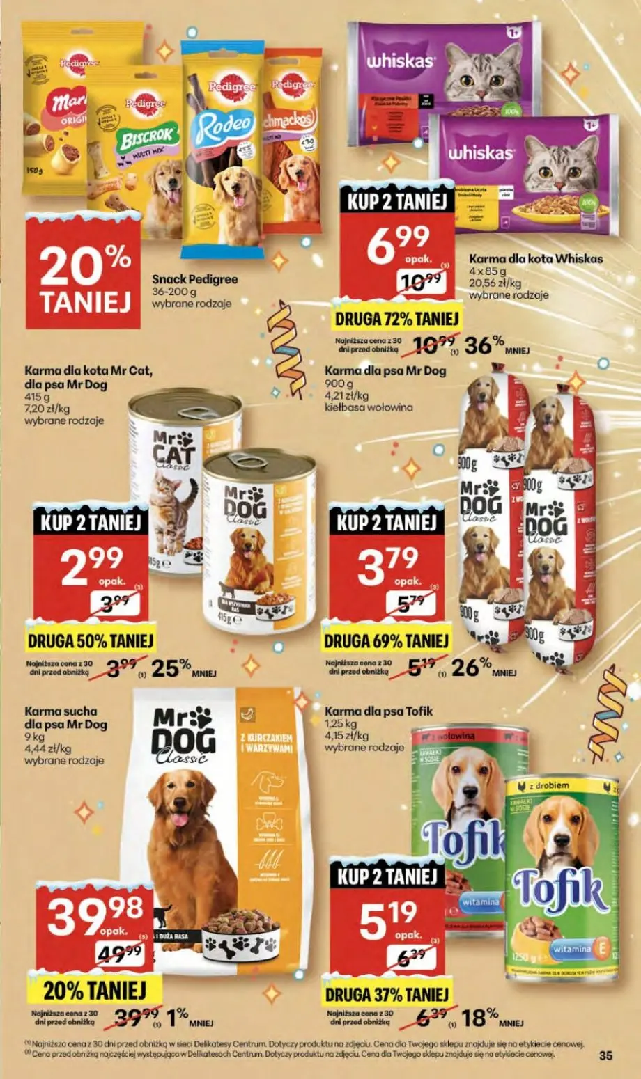 gazetka promocyjna Delikatesy Centrum Pysznego Nowego Roku - Strona 35